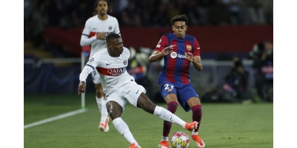 Der FC Barcelona konnte Paris Saint-Germain in der Champions League nicht besiegen Der FC Barcelona konnte Paris Saint-Germain in der Champions League nicht besiegen